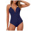 Women's One-Piece Swimsuit with Tummy Control and Underwire 1