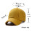 Unisex Baseball Cap Orange Purple Letter Design One Size 6