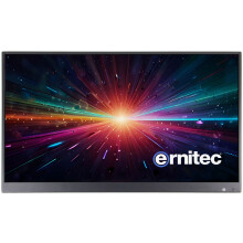 Ernitec 22" 24/7 Full-HD PoE Surveillance monitor. 2x HDMI 2.0 1x VGA Port1x RJ45 (PoE IN) 2x Speakers