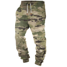 Men's Cargo Pants Military Camo Elastic Waist 2025