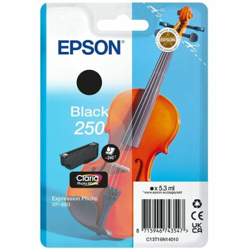 Epson Tintenpatrone - EPSON - C13T16N14010 - Schwarz - 5,3 ml - 240 Seiten