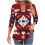 Women's V-Neck Pleated Blouse 3/4 Sleeve 1