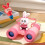 Kids Binoculars 8x Magnification Red with Detachable 1