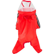 Dog Raincoat Waterproof Windproof Reflective M