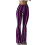 Women's Plus Size Y2K Printed Bell Bottom Leggings 1