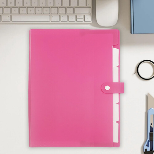 A4 Button Organizer Folder Premium 1 Pack