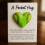 Softball Pocket Hug Heart Gift Card Holder 1