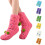 Women's Lamb Fleece Socks Extra-Thick 1 Pair Orange 1
