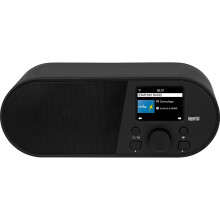 i105 WLAN-internetradio 2,4 tuuman värinäytöllä Musta