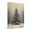Vintage Christmas Tree Wall Art Canvas Print 1