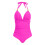Women's One-Piece Swimsuit with Tummy Control and Underwire 6