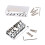 6-String Roller Saddle Electric Guitar Bridge Top-Load or 4