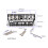 6-String Roller Saddle Electric Guitar Bridge Top-Load or 5