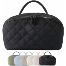 Travel Makeup Bag for Women – Puffy Cosmetic Organizer