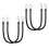 Handwoven Boho Cotton Rope Curtain Tiebacks Pack of 4 1