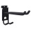 Storage Hanging Hook Organizer Black 2 pcs 3