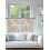 Sheer Curtains Abstract Paisley Pattern 52x45 Inch 2 Panels 4