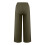 Women's Linen Pants Elastic Waist Wide Leg Button Front 7