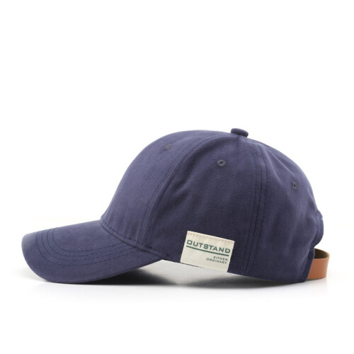Cotton Baseball Cap Unisex Adjustable Solid Color Washed