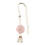 Camellia Tassel Tiebacks with Pearls Adjustable Braided Rope 2