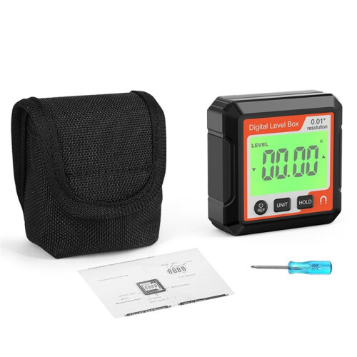 Digital Level Angle Gauge Meter Magnetic Electronic Level Angle Finder Tool Protractor Inclinometer Woodworking Tools,A 1