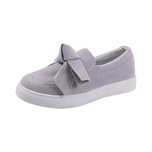 Willtoo Women's Suede Loafers Slip-On Platform Flat with 1