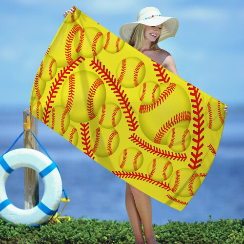 Beach Towel Packable 75x150 cm for Men 1