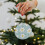 White Ceramic Daisy Ornament Vintage Wildflower 1 5