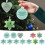 Acrylic Christmas Ornament Pendant 2D Flat 7