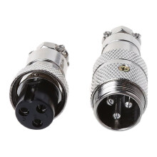 GX16 aviation connector male plug 2 to 8 pin