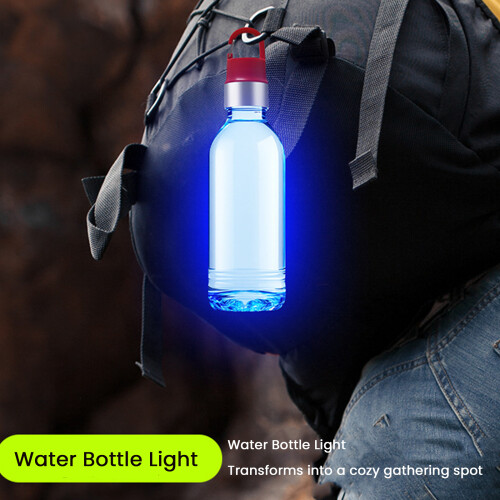LED Camping Tent Lantern Portable Red Detachable Bottle Cap 2