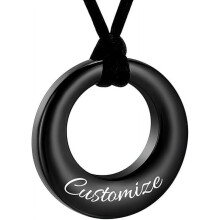 Circle of Life Eternity Urn Necklace for Human or Pet Ashes