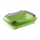 Large Cats Litter Box 14x11x5" Corner Design with 6