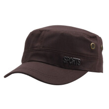 Camouflage Army Hat Cotton Denim Flat Top Unisex
