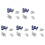 25 Pcs AC 3A/250V 6A/125V / SPDT  2 Position Latching Toggle 2
