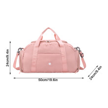 Travel Fitness Bag Large Capacity Light Comfortable Dry Wet