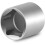 Penta Socket 3/8 Inch Drive 51/64 Inch 5-Point Impact Socket 1