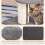 91cm Cat Tree, Cat Tower with Scratching Post, Bed, Perch, Removable Cushion for Indoor Kittens, Grey 7