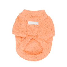 Christmas Puppy Coat Fleece Dog Sweater Small Medium Orange