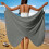 Women's Spaghetti Strap Wrap Dress Lightweight Beach 1