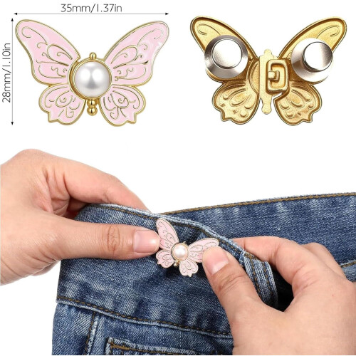 Butterfly Waist Cinching Clips Reusable 4 PCS 1
