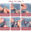 Butterfly Waist Cinching Clips Reusable 4 PCS 7