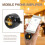 Portable  Speaker Universal Type-C Sound Box Type-C Plug in Mobile Phone Amplifier External Wired Home Clear Black 6