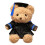 Graduation Plush Bear with Diploma Cap and Sash 1