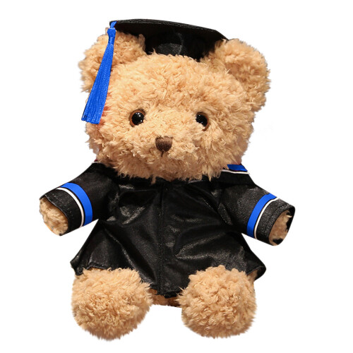 Graduation Plush Bear with Diploma Cap and Sash