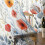 Sheer Curtains Voile Light Filtering 52x108 in Blue Red 5