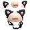 Cat Ear Helmet Accessories Black Cartoon Decorations 6