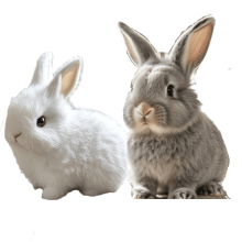 Bunby realistic interactive bunny toy with jumping and
