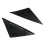 Car Side View Mirror Triangle Plate Garnish Panel 825172C000 825272C000 for  Coupe 2002-2008 5