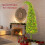Artificial Christmas Tree 6FT with Skirt Stand and 2